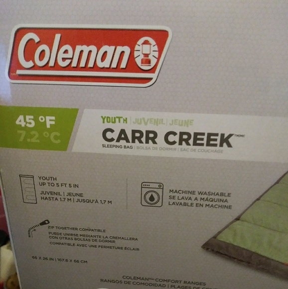 coleman aurora sleeping bolsa